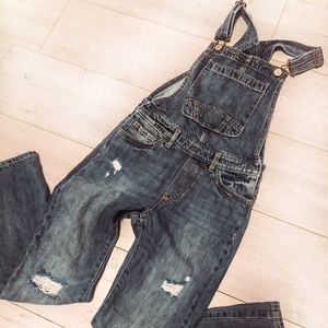 Gap Kids denim overalls Size Medium Regular